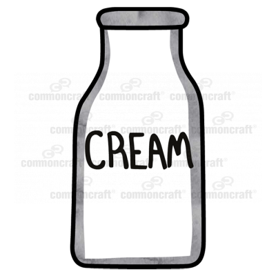 Bottle Cream Milk